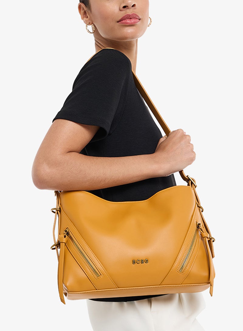 BCBG Logo Detail Shoulder Bag - Image 2